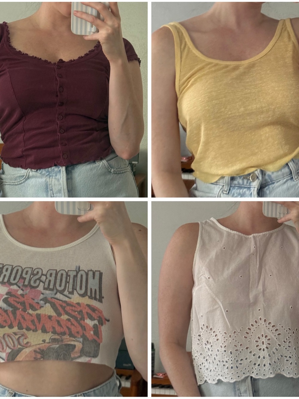 Bundle 4 Women’s Tank Tops